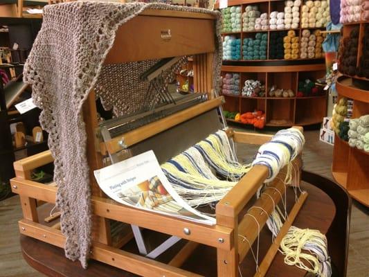 Weaving classes and loom rentals for beginner and advanced weavers! We're your Idaho Schacht, Louet, and Beka loom supplier.