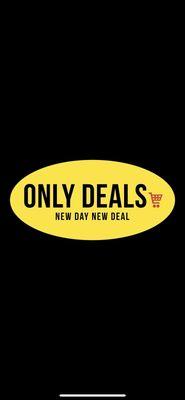 Only Deals - Discount Retail Bin Store featuring new merchandise from Target + Amazon sold at one price that decreases throughout the week!