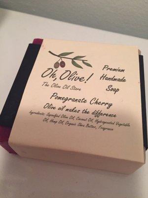 In addition to awesome cooking products they also have amazing olive oil soap... they smell soooo good!