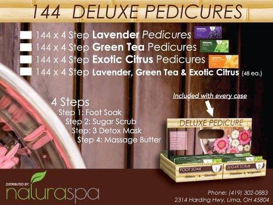 Deluxe pedicure!!!