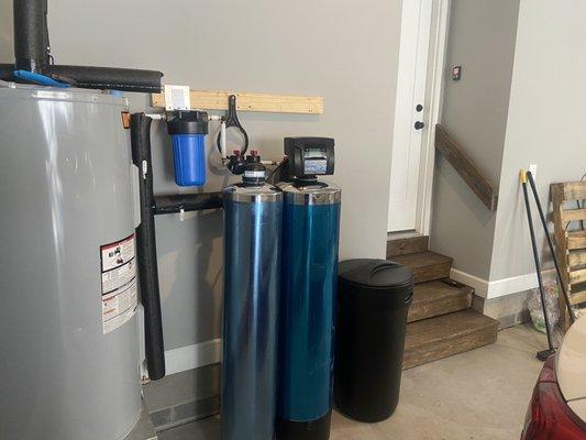 Water Filtration with water softener