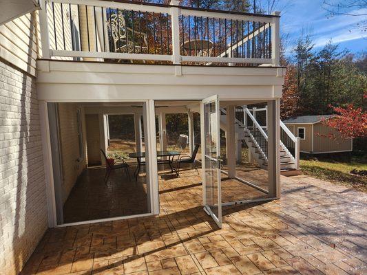 Deck - Screen Porch and  Patio