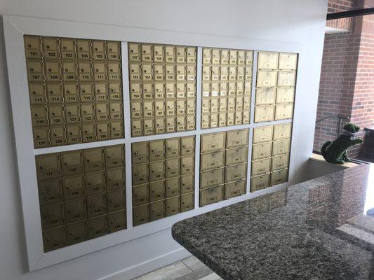 Private Mailboxes available