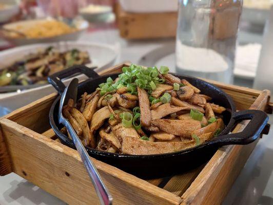 Sauteed mixed mushrooms