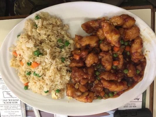 General Tsao chicken