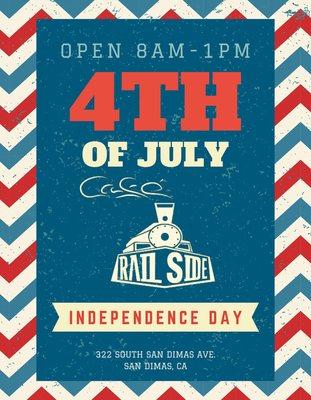 We will be open on 4th of July 2024! 8am-1pm