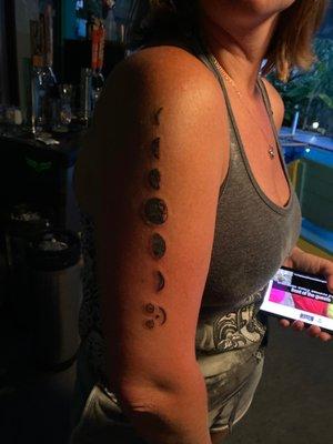 Moons phases with a Disney twist