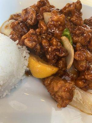 Orange chicken