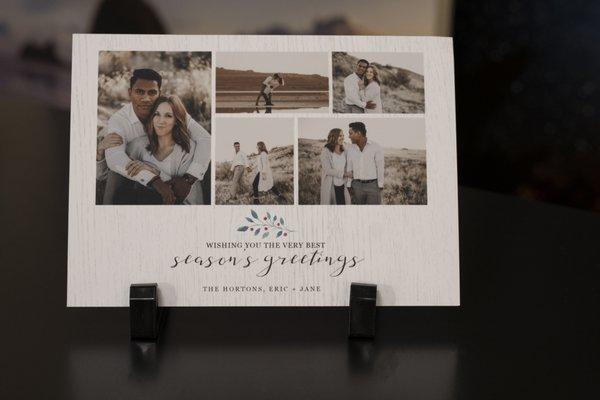 Custom holiday cards