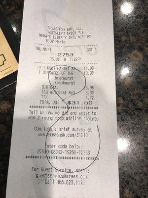 Auto-gratuity when ordering to go