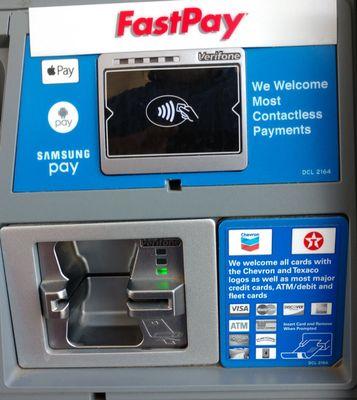 Wide variety of ways to pay at the pump available here.