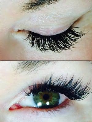 Eyelash extensions