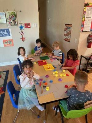 Play- dough activity