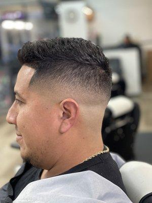 Nice fade , done by Juan, Instagram: @tapiathebarber