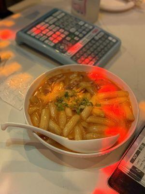 Rosé Tteokbokki ($25)