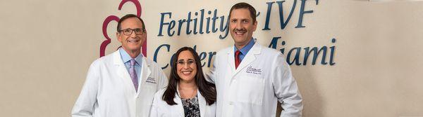 Our exceptional group of Doctors. (L-R, Michael H. Jacobs, M.D., Farah S. Chuong, M.D., and Fernando M. Akerman, M.D.