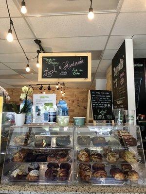 Baked goods from local bakers. Vegan, kosher & gluten free options