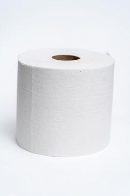 Roll towel White/Kraft 12 rolls per box