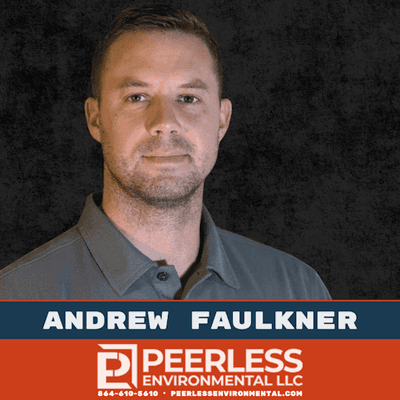 Andrew Faulkner--Service Manager for Peerless Environmental