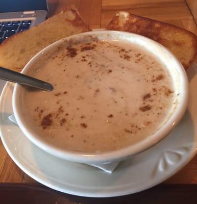 Crab Chowder and yes it is amazing