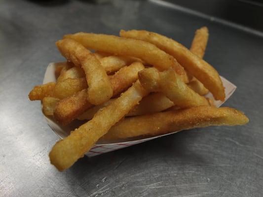 Seasoned Battered Fries!