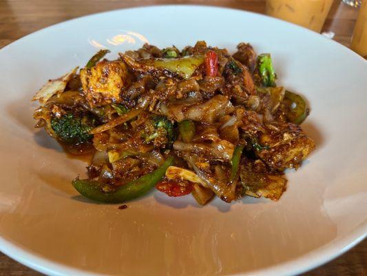 Chili Noodles with Tofu and Veggies