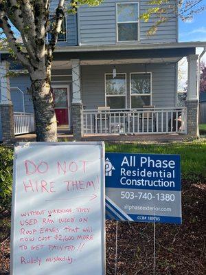 All Phase Residential construction Llc.