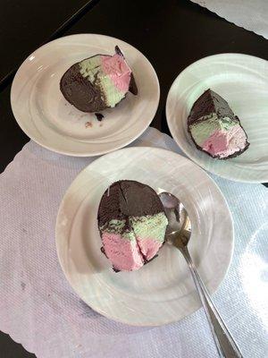 Italian Dessert with Spumoni