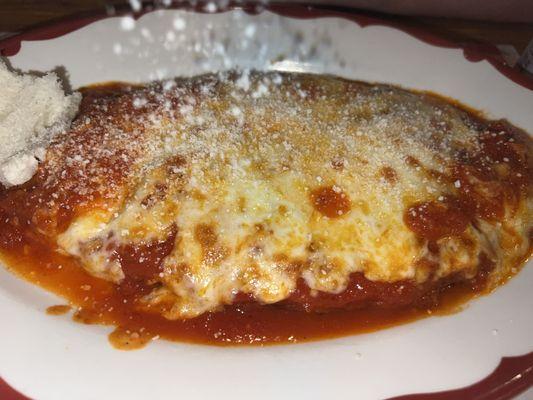 Chicken Cutlet Parmigiana