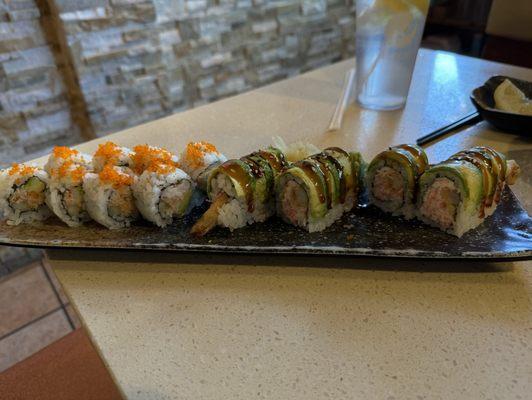 California with Fresh Crab Roll Sora Roll