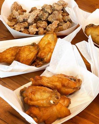 Yummy wings, distinctive asian flavors.