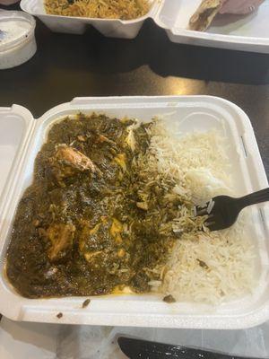 Chicken Tikka Saag