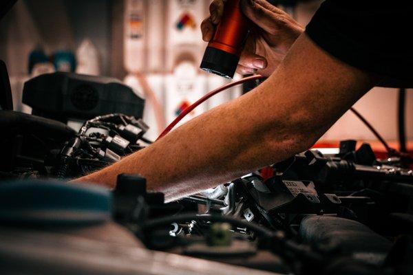 Servicing a German vehicle