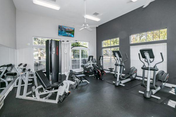 24-hour fitness center