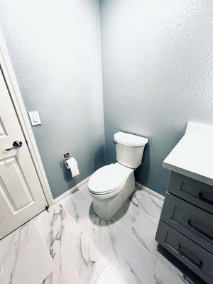 Updated toilet