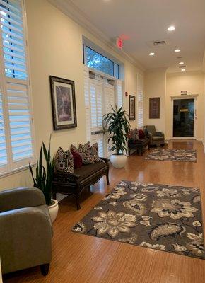 Patient Hallway Leading to MRI Area