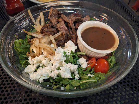 Froggy Steak Salad