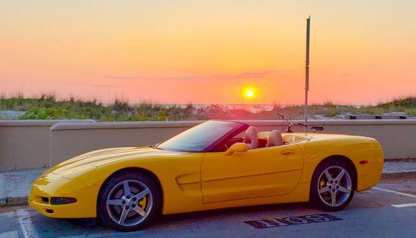 Vette at St. Pete Beach