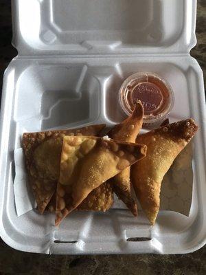 5 Piece Crab Rangoons