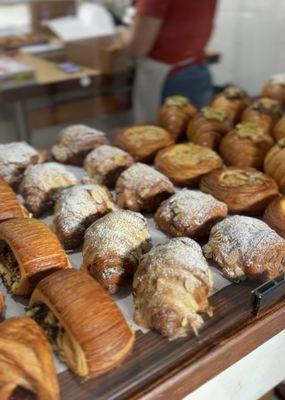 Pastry display.