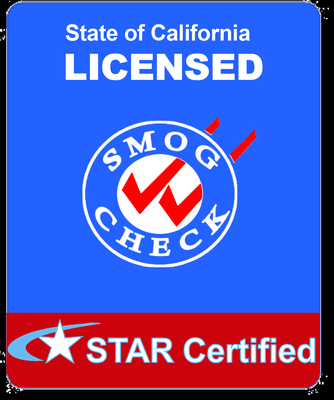 We are a Star Certified Smog station. We can smog all vehicles.