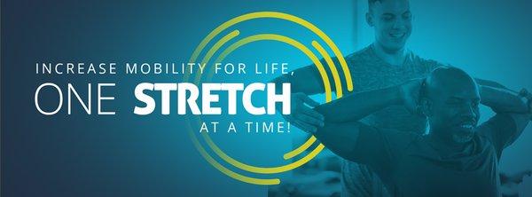 Increase overall mobility, feel less pain, and improve your range of motion with Stretch Zone!