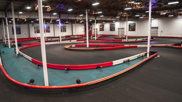 Rain or shine, everyday is a good day for indoor racing at K1 Speed Carlsbad!