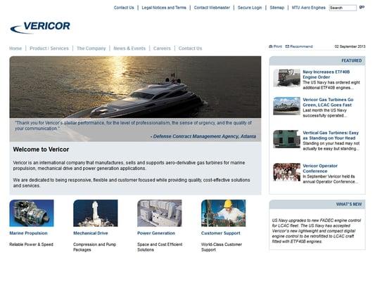 Our Work: Vericor.com