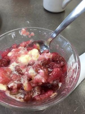 Cherry cobbler... One word: amazing!