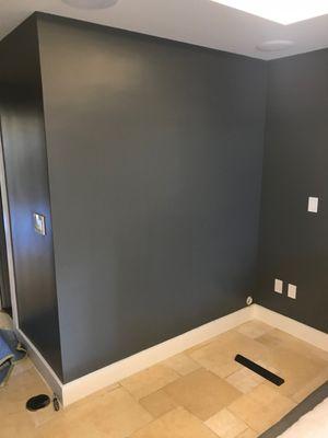 Custom Gray Mirror - Before