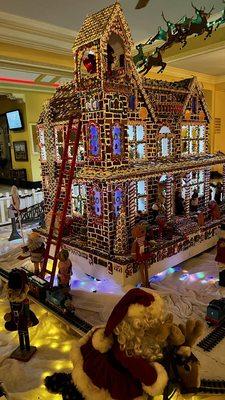 Giant Gingerbread House