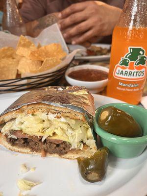 Torta Carne asada delicious authentic Mexican flavor!