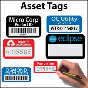 Asset Tags for Inventory, Computers & Equipment