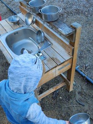 Mud kitchen